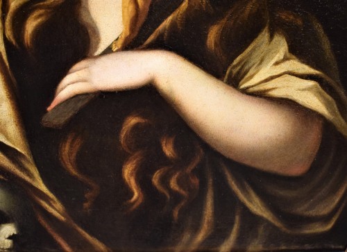 XVIIe siècle - Marie-Madeleine pénitente - Maître émilien du XVIIe siècle